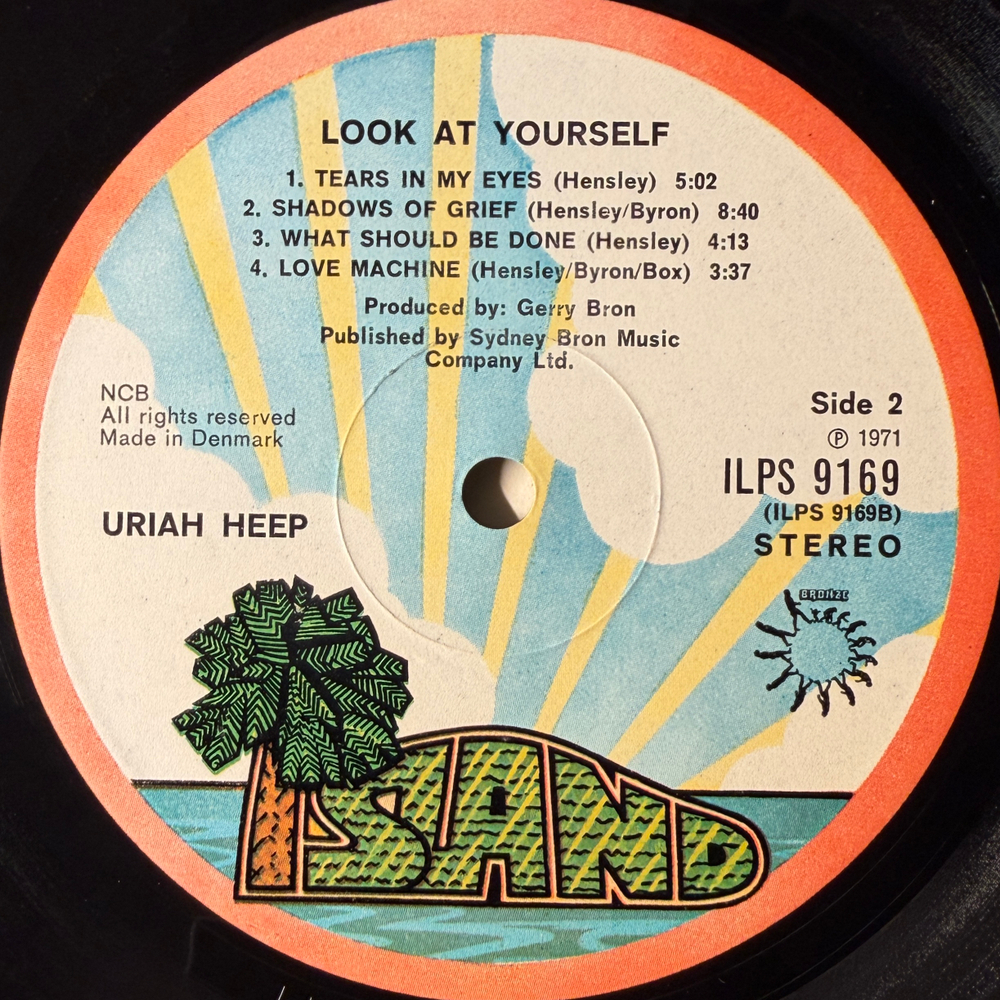 Uriah Heep ‎– Look At Yourself (Дания 1971г.)