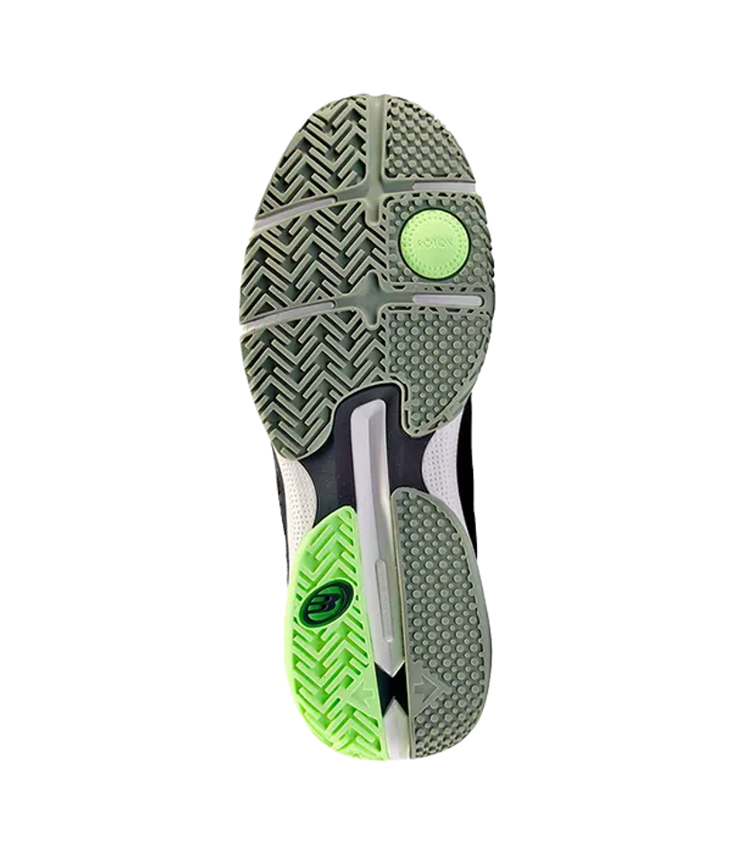 Bullpadel Flow 24V Черный-Эвкалиптовые кроссовки
