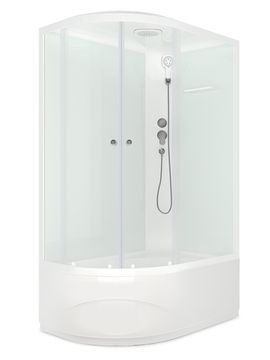 Душевая кабина DOMANI-Spa Delight 128 R, правая ,низ. поддон,мат,120х80х218