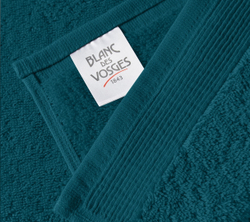 Полотенце UNI CEDRE 30х30 (набор 2шт) Blanc des Vosges 30x30 Темно-бирюзовый