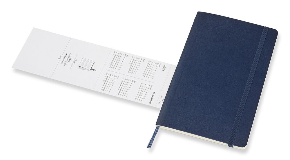 Еженедельник Moleskine Classic Soft WKNT Large 130х210 мм мягкая обложка (DSB2012WN3)