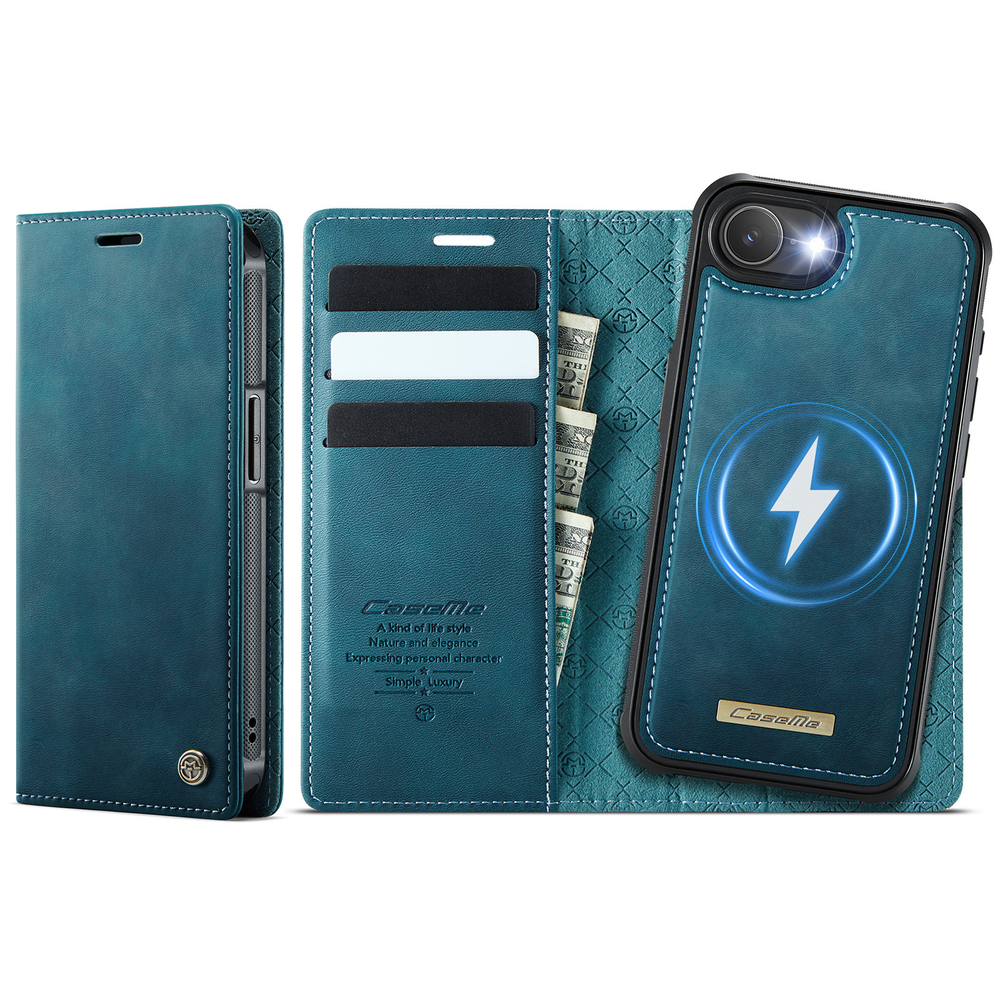Чехол-кошелек CaseMe 2 in 1 MagSafe iPhone 16E
