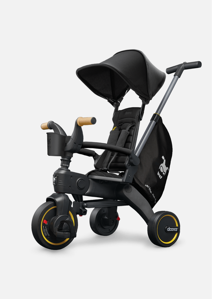 Doona Складной трехколесный велосипед Liki Trike S5, Nitro Black
