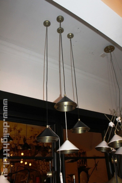 подвес Bert Frank Shear Pendant Black & Brass 3