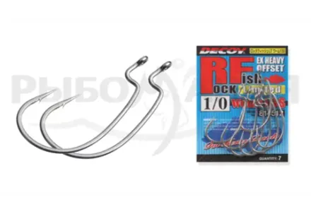 Крючок Decoy офсетный Worm 13S #4/0 (4 шт.)