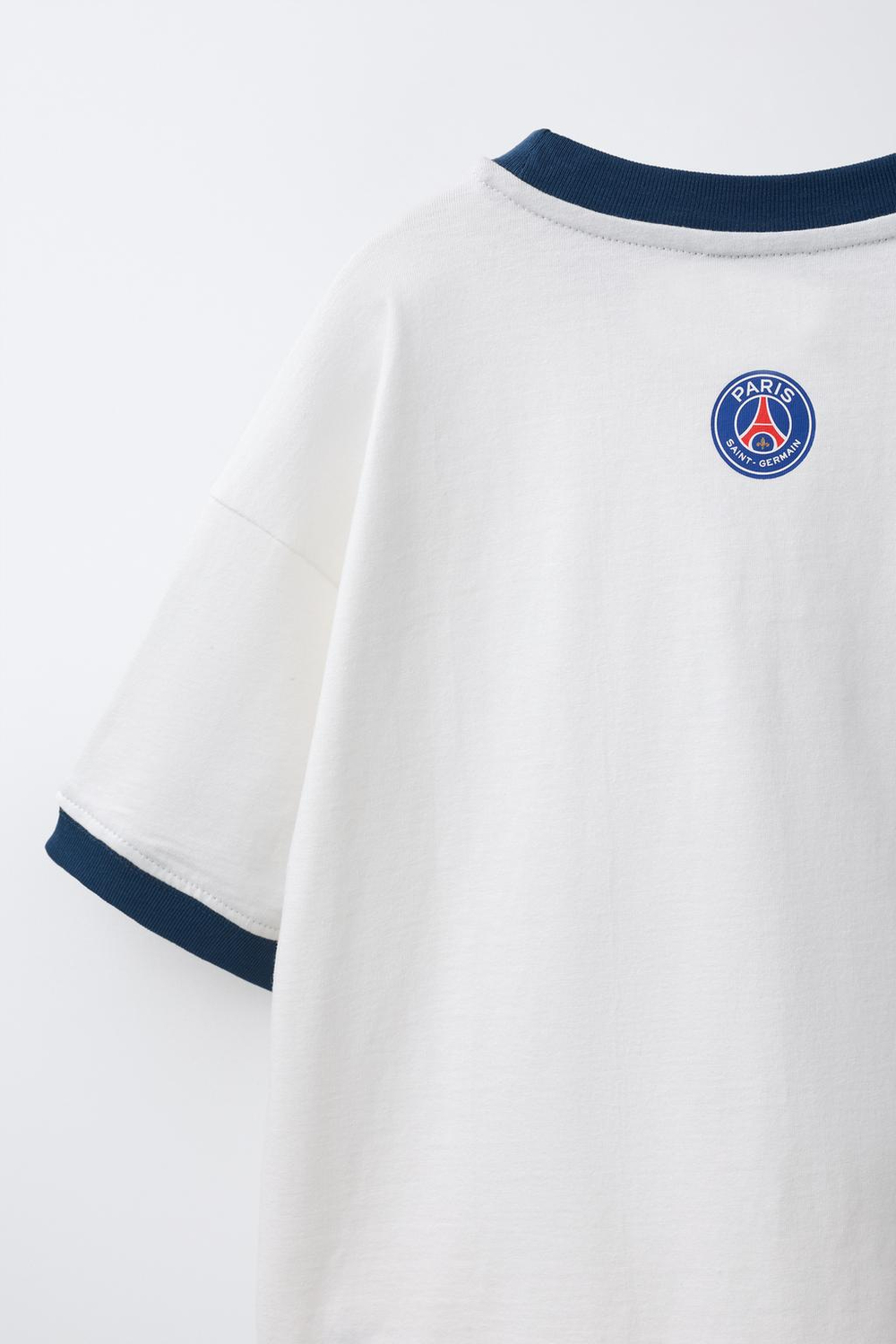 ZARA ФУТБОЛКА PSG ® T-SHIRT, БЕЛЫЙ