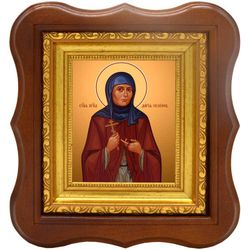 Дария Сезеновская (Лебедянская) преподобная старица. Икона на холсте.