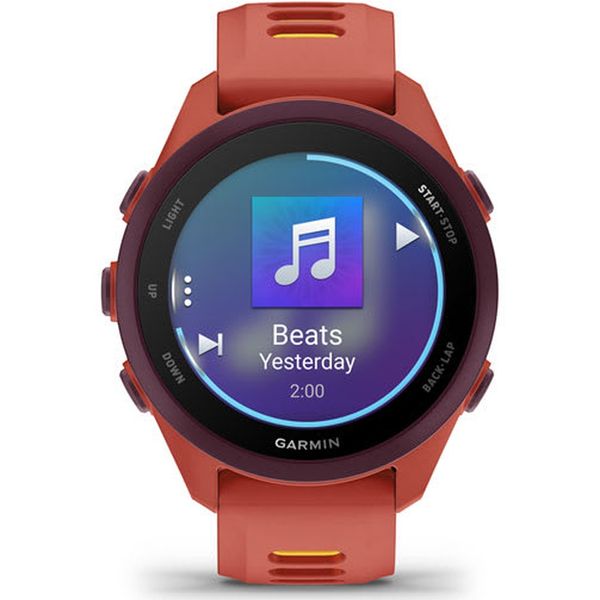 Умные часы Garmin Forerunner 170 Music, Розовый | Red Pink/Mango (010-03920-13 | 010-03920-55)