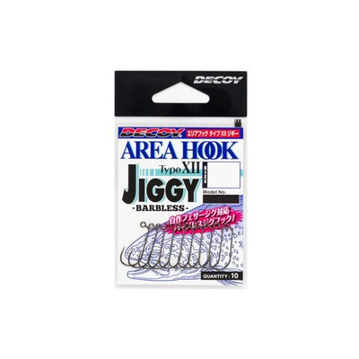 Крючок Decoy форелевый одинарный AH-12 AREA HOOK JIGGY #6 (в упаковке 10 штук)