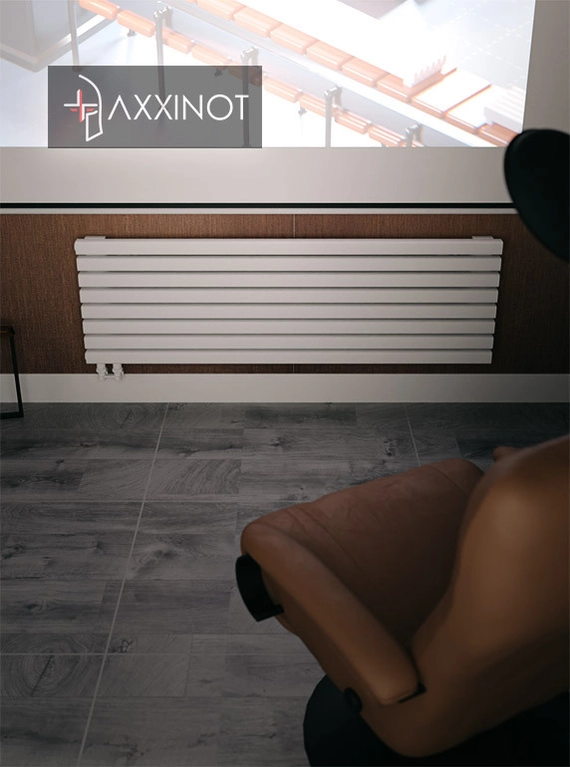 Axxinot Fortalla Z 1250 - горизонтальный трубчатый радиатор шириной 1250 мм