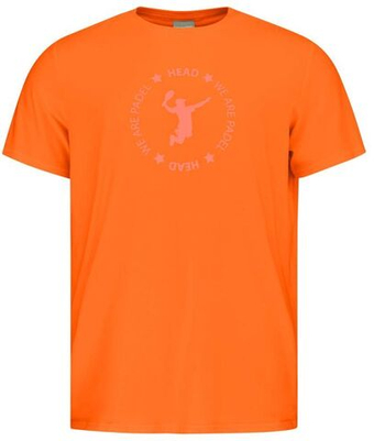 Мужская теннисная футболка Head We Are Padel T-Shirt - Оранжевый
