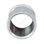 Муфта прямая чугун оц Ду 40 (1 1/2") ВР Fittex PLUS