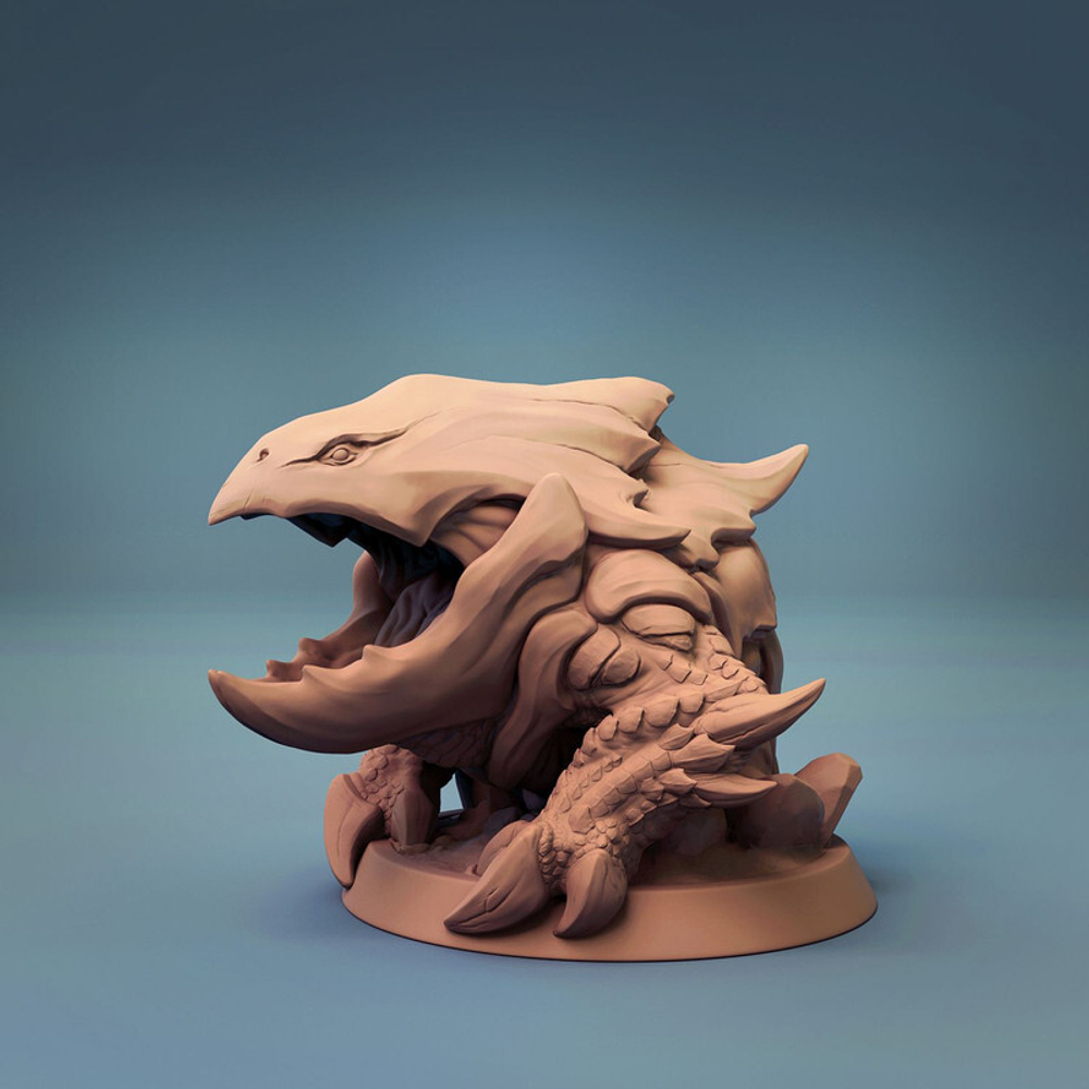 Bulette Панцирница детеныш монстр миниатюра для dnd, днд, pathfinder, фентези, Настольная игра, НРИ, Варгейм, РПГ