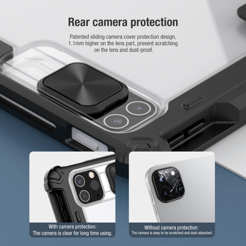 Противоударный чехол Bumper Pro Case c защитой камеры для iPad Air 13 2024