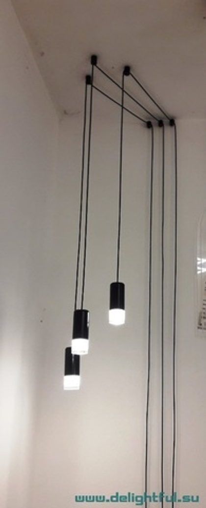 Люстра VIBIA Wireflow 3 lamps