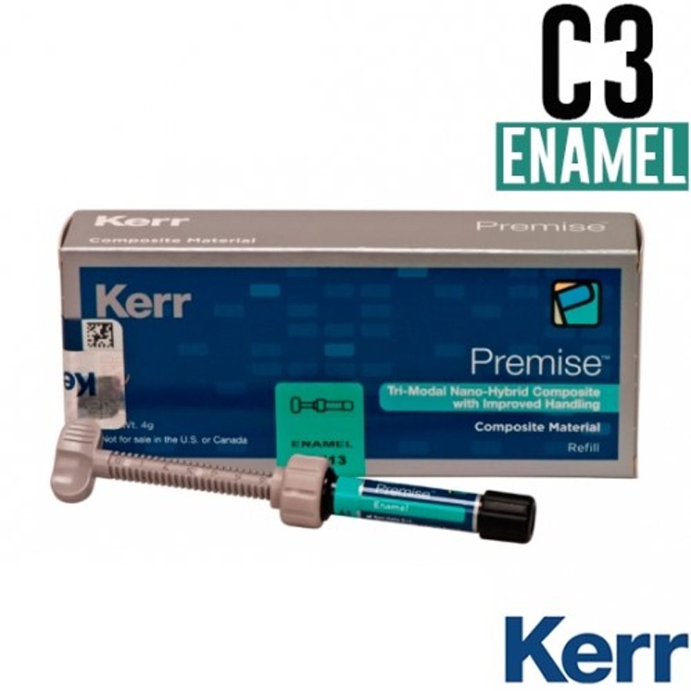 Premise Enamel C3, шприц (4гр.), наногибридный композитный материал