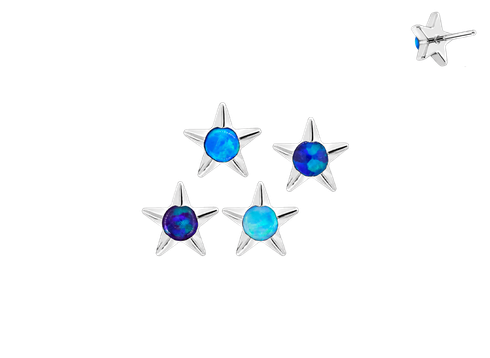 Безрезьбовой топ Gem Star с опалом