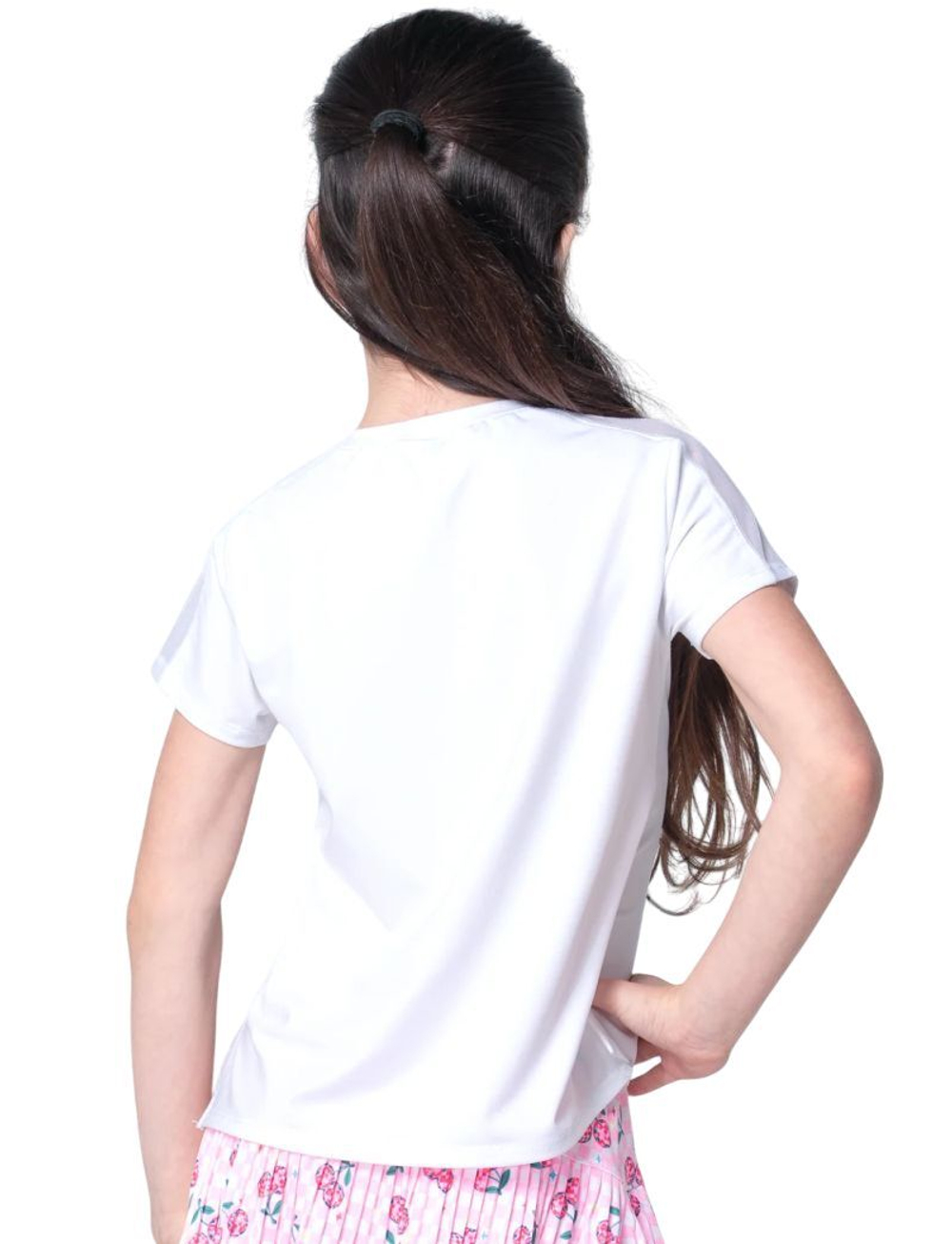 Футболка для девочки Lucky in Love Disco Cherry Short Sleeve - multicolor