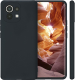 Мягкий Soft Touch чехол из силикона для XIAOMI MI 11 с бархатной подкладкой