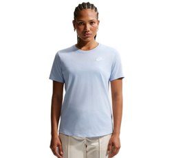 Женская теннисная футболка Nike Sportswear Club Essentials - hydrogen blue/white