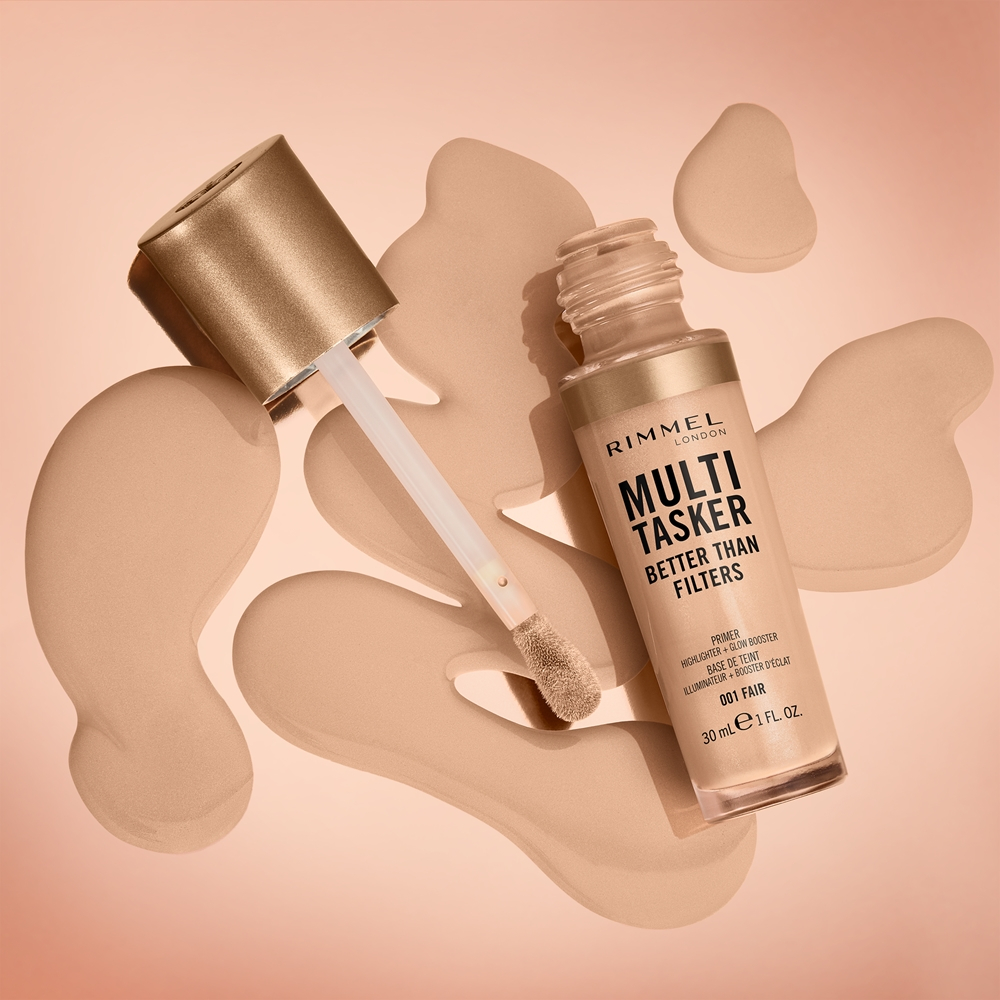 Rimmel Multi-Tasker Better Than Filters - Разглаживающая база для выравнивания тона кожи оттенок 002 Fair Light, 30 ml