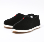 LAOMEIHUA Fabric Casual Shoes Men"s Black