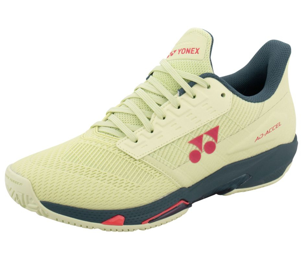 Женские Кроссовки теннисные Yonex Power Cushion AD-Accel - sunny lime