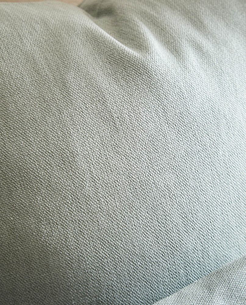 ZARA HOME ОДНОТОННЫЙ ЧЕХОЛ ДЛЯ ДЕКОРАТИВНОЙ ПОДУШКИ, СВЕТЛО-ЗЕЛЕНЫЙ