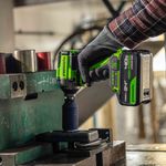 Гайковерт ударный акк. Greenworks IW5500, 24V, б/щет, 1/2'', 500Нм, 3 режима, 1х5Ач,ЗУ,кор (3805007CUG)