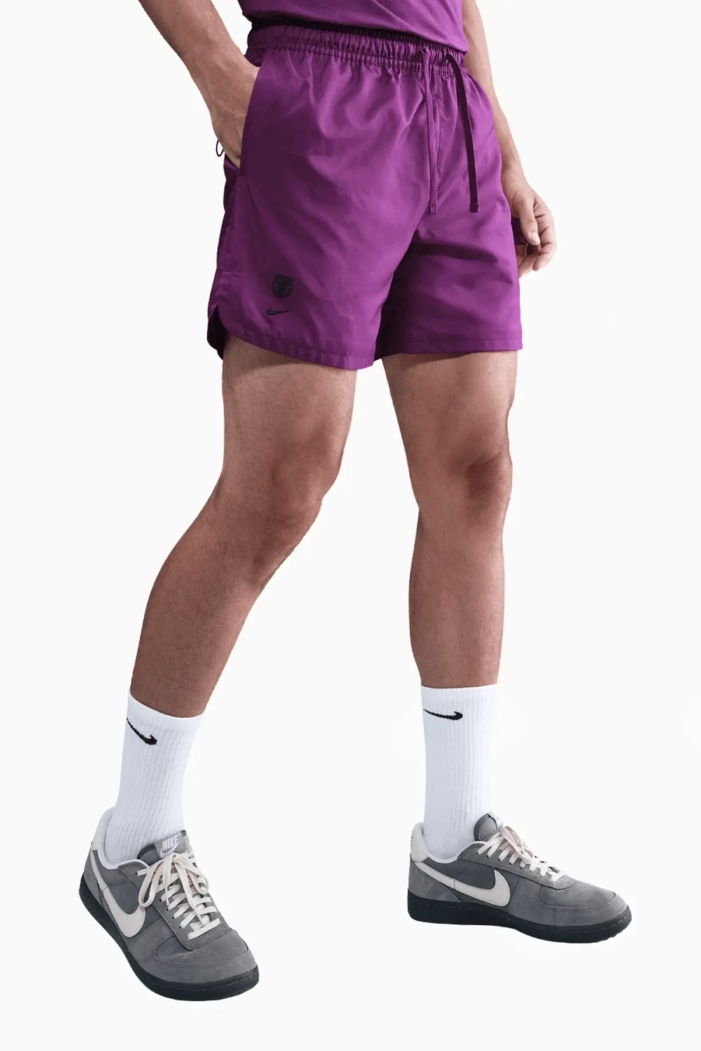Шорты Nike FC Barcelona 25/26 Club - фиолетовый