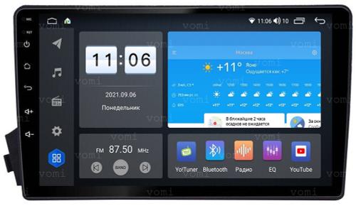 Магнитола для SsangYong Actyon 2005-2010, Kyron, Actyon Sports 2006-2016 - AK529R9-MTK-LTE Android 10, SIM-слот