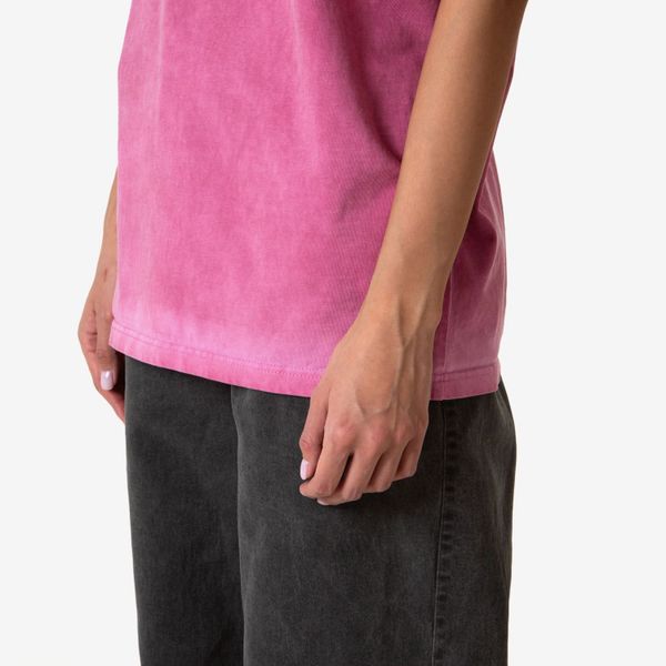 Футболка SS24 Garment Dyed Pink розовая - фото 5