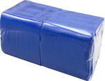 Салфетки бумажные 24*24см Big Pack синие