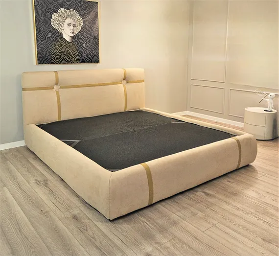 Кровать Crossover 180х200 см, бежевая