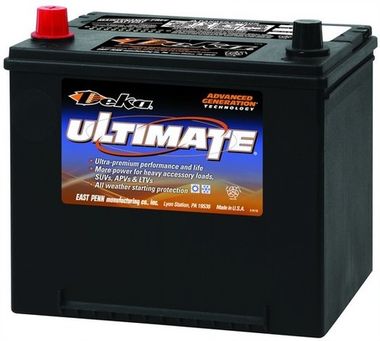 Аккумулятор автомобильный Deka Ultimate 786MF ( 12V 75Ah / 12В 75Ач ) - фотография