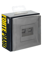FORTE&PIANO Розетка двойная RJ11+RJ45 кат.5E FP535 сталь IEK
