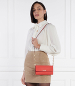 Кожаный клатч Michael Kors - лососевый(32S4GJ6C9L)