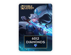 Игровая валюта Mobile Legends: 6012 Diamonds [Цифровая версия]