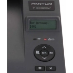 Принтер лазерный Pantum P3300DW A4 Duplex Net WiFi белый