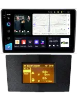 Магнитола для Opel Astra H (перенос БК вниз, черная) - Teyes CC3-2K-360 на Android 10, Быстрая, 2K QLED, CarPlay, 4G SIM-слот, 4 камеры в комплекте