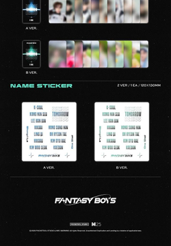 Альбом FANTASY BOYS - NEW TOMORROW 1st Mini Album 2 Version SET