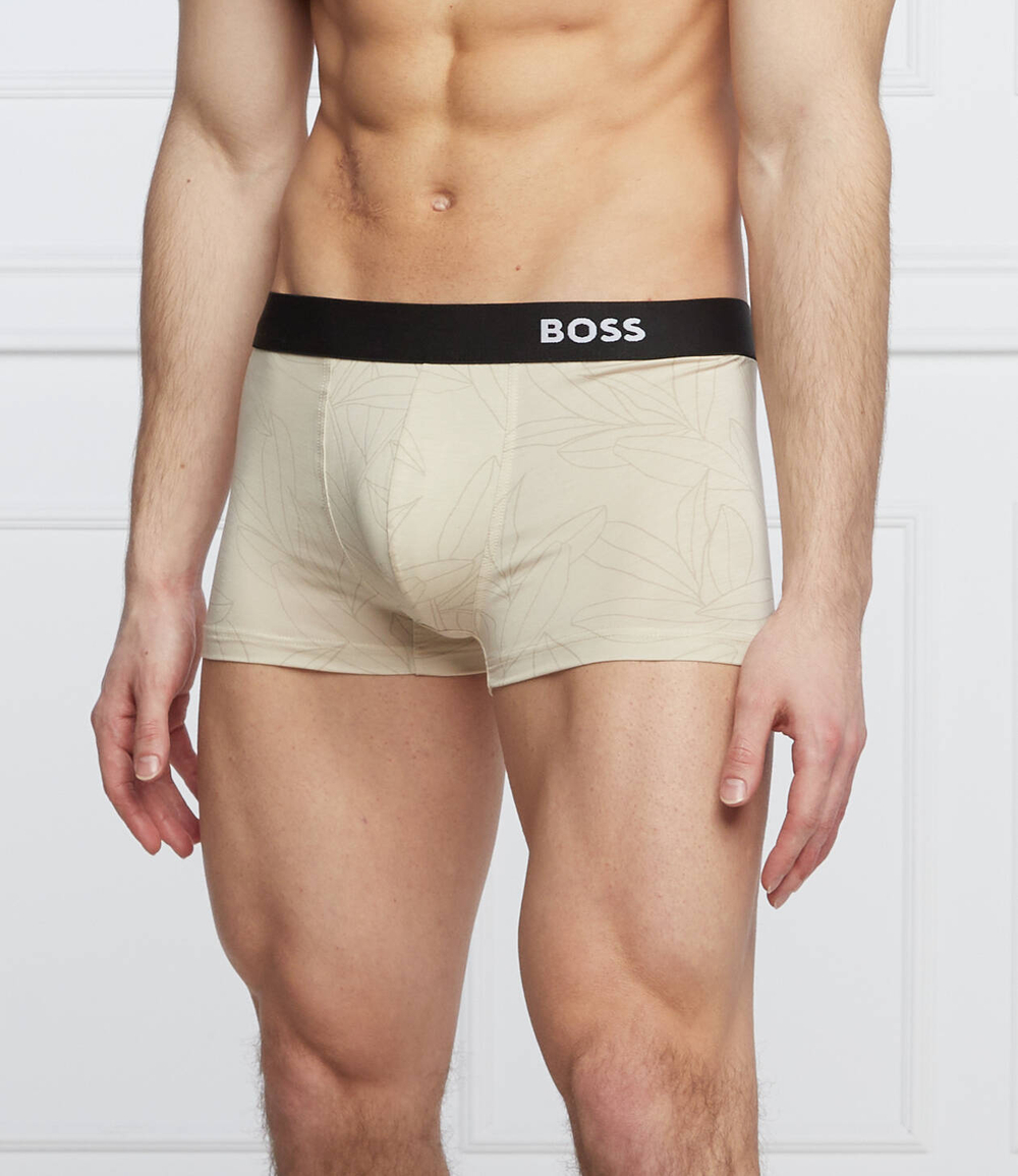 трусики-боксеры trunk refined BOSS BLACK - бежевый(50468406)