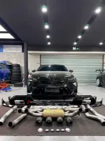 Выхлопная система с заслонками для BMW M5 G90 4.4