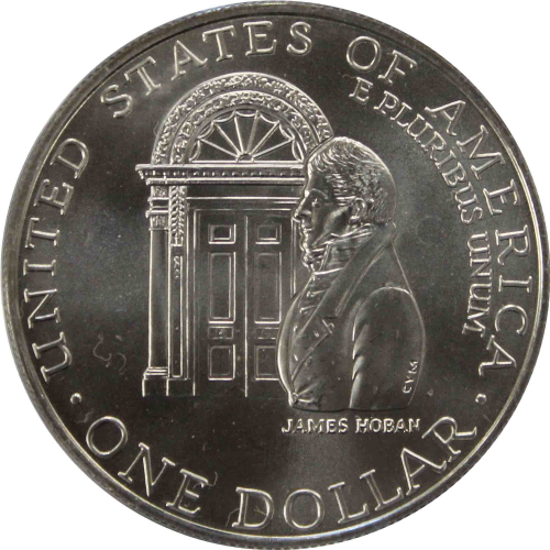 1 доллар 1992 D "200-летие Белого дома"