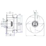 Мотор-колесо Vilmann BT-355-4D / LZN-355-4D