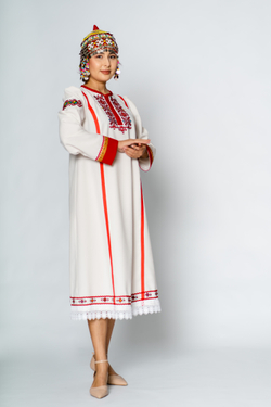 Платье женское с вышивкой
