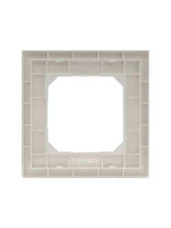 Рамка 1-м Pixel беж. TOKOV ELECTRIC TKE-PX-RM1-C02
