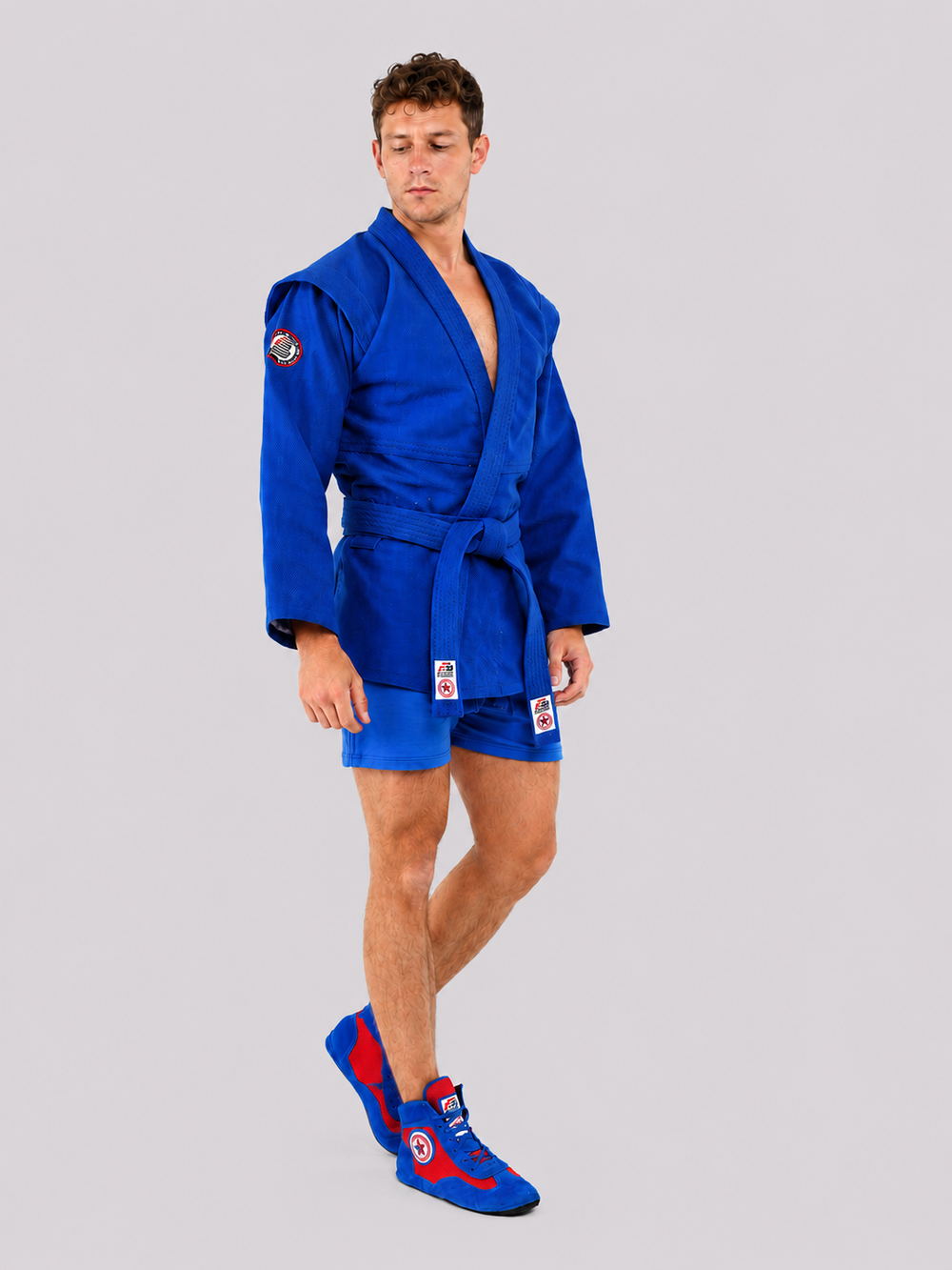 Куртка для самбо MASTER ВФС ESKHATA синий
