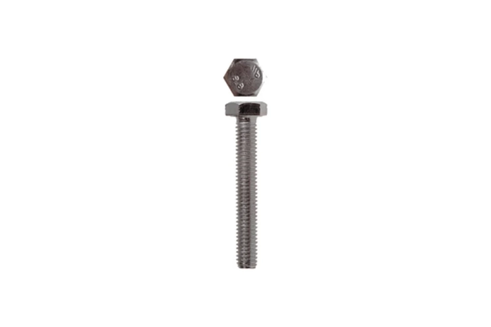 Болт ЗУБР DIN 933, кл. пр. 5.8, M10 х 45 мм, цинк, 4 шт, 4-303076-10-045