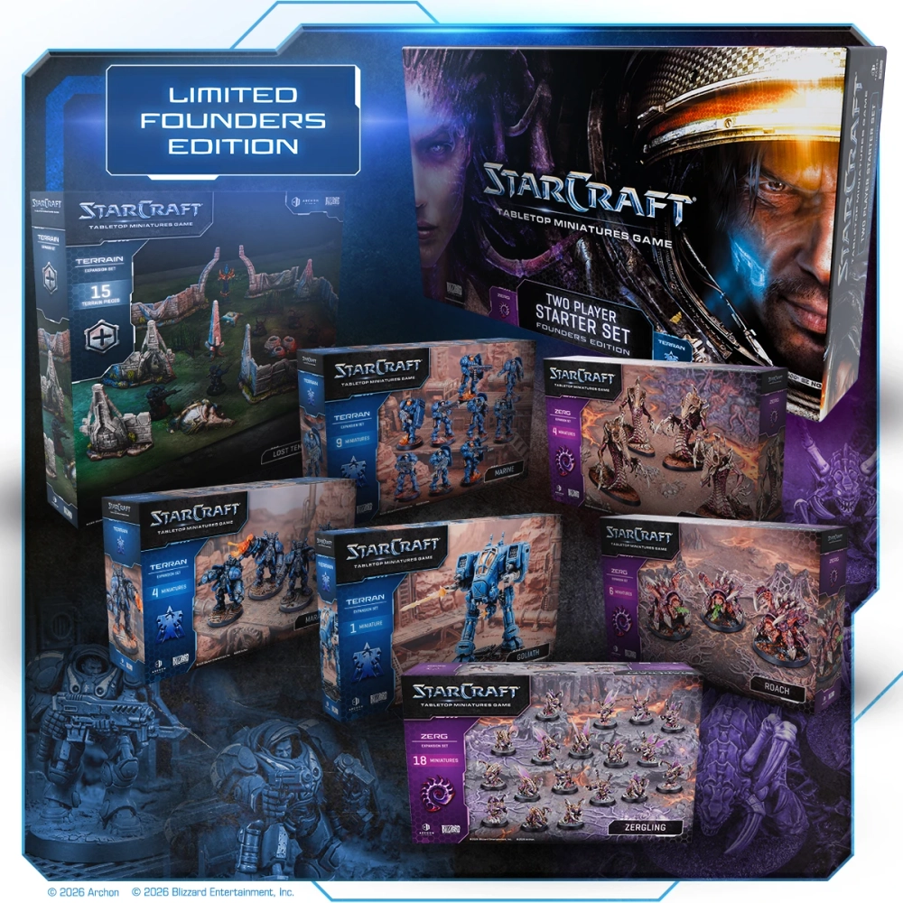StarCraft: Tabletop Miniatures Game - настольная игра (наборы)